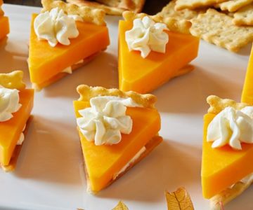 Cheese Pumpkin Pies
