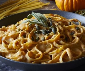 Pumpkin Alfredo Pasta