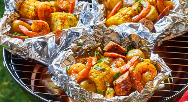 Grilled Shrimp Boil