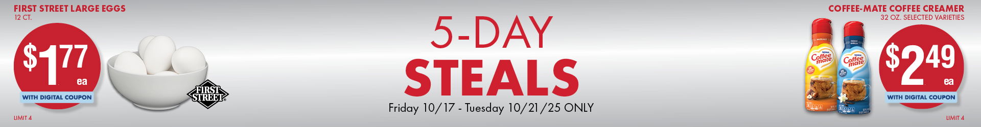 5 Days Steals