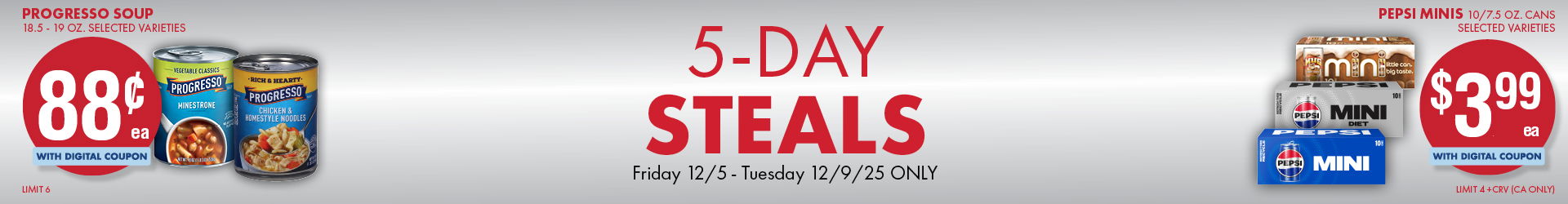 5 Days Steals