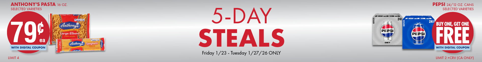 5 Days Steals