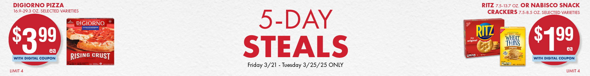 5 Days Steals