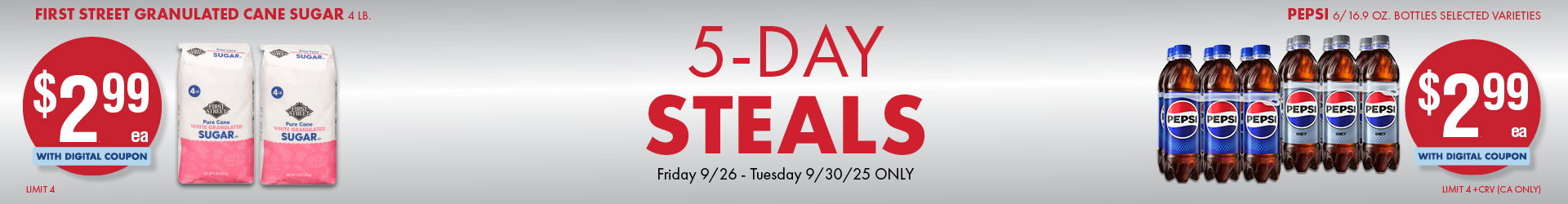 5 Days Steals