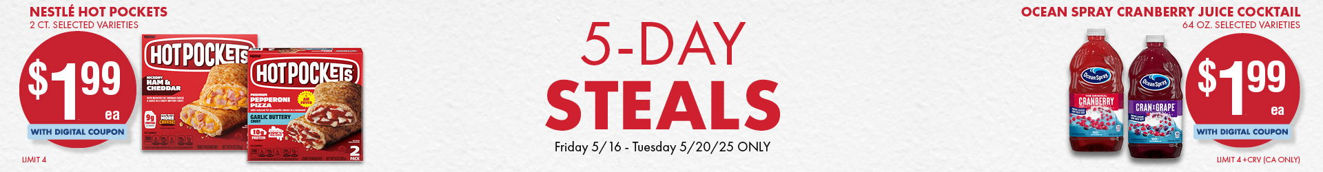 5 Days Steals