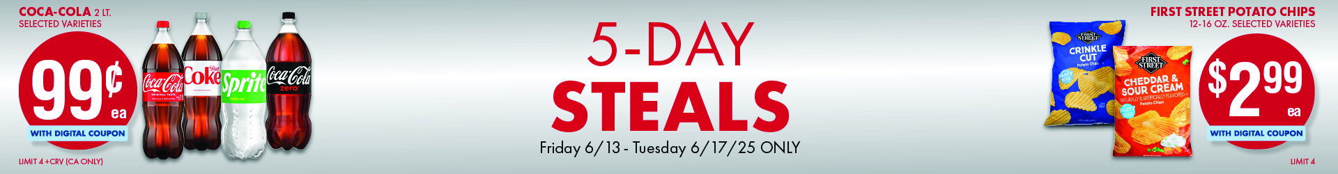 5 Days Steals