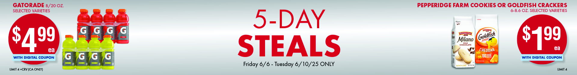 5 Days Steals