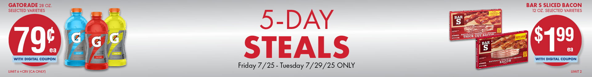 5 Days Steals