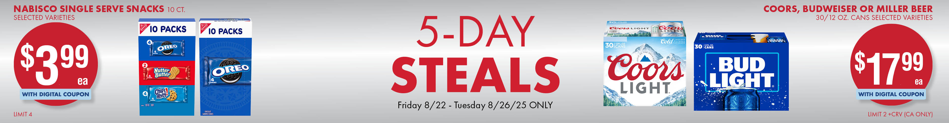5 Days Steals