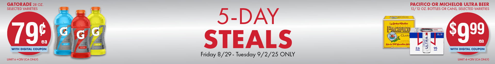 5 Days Steals