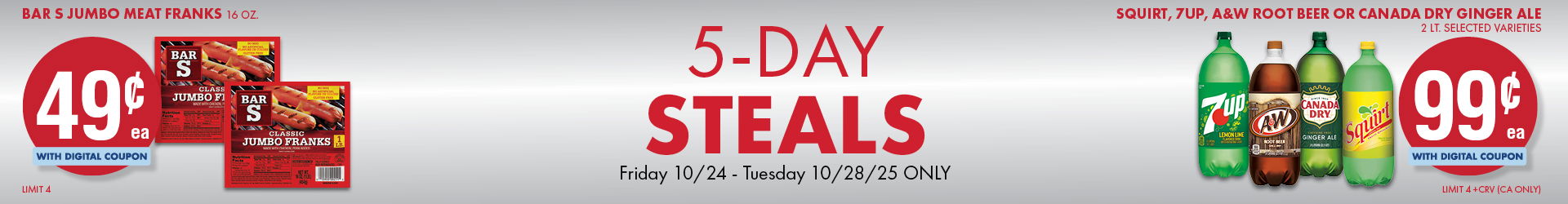 5 Days Steals