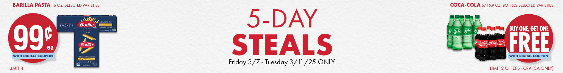 5 Days Steals