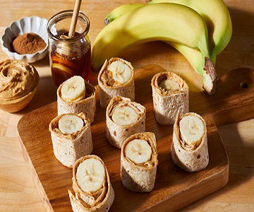 Peanut Butter Wraps