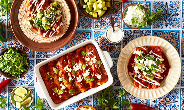 Enchiladas de Queso