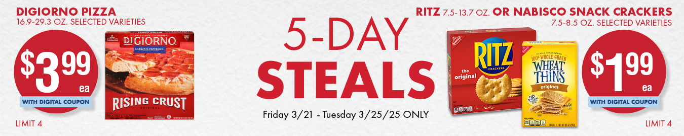 5 Days Steals