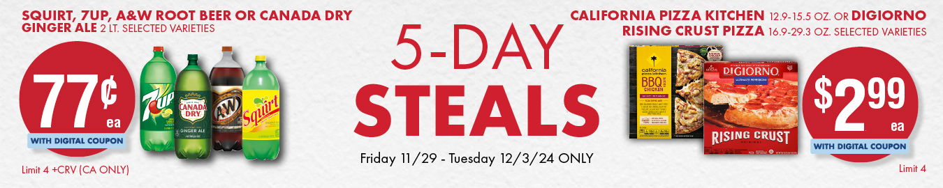 5 Days Steals