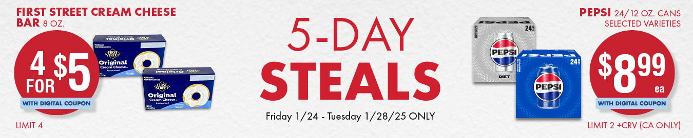 5 Days Steals