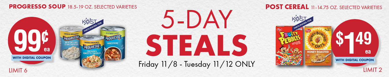 5 Days Steals