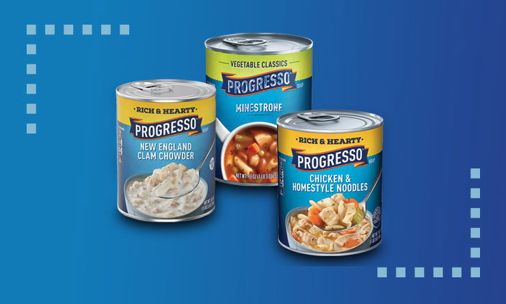 Promotional banner featuring three Cacique shredded cheese products displayed against a light beige background with subtle floral patterns. The products shown are Queso Quesadilla Mexican Style Shredded Cheese, Queso Cotija Authentic Mexican Style Grated Cheese, and Mexican Style Four Cheese. The packages are arranged side by side with appetizing serving suggestions displayed on each package.