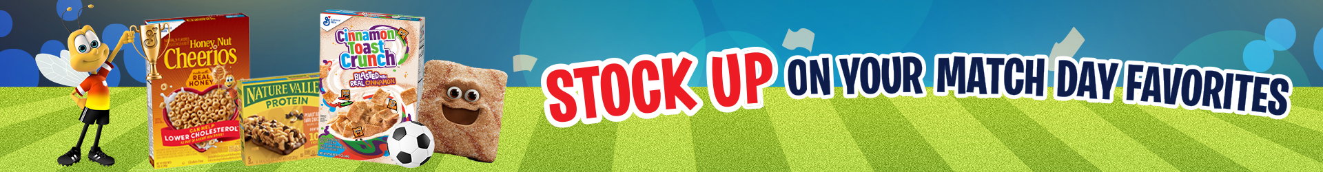 Stock up on your favourite match day 