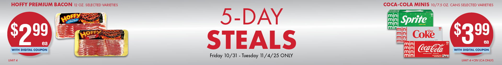 5 Days Steals
