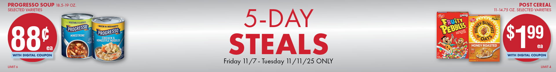 5 Days Steals