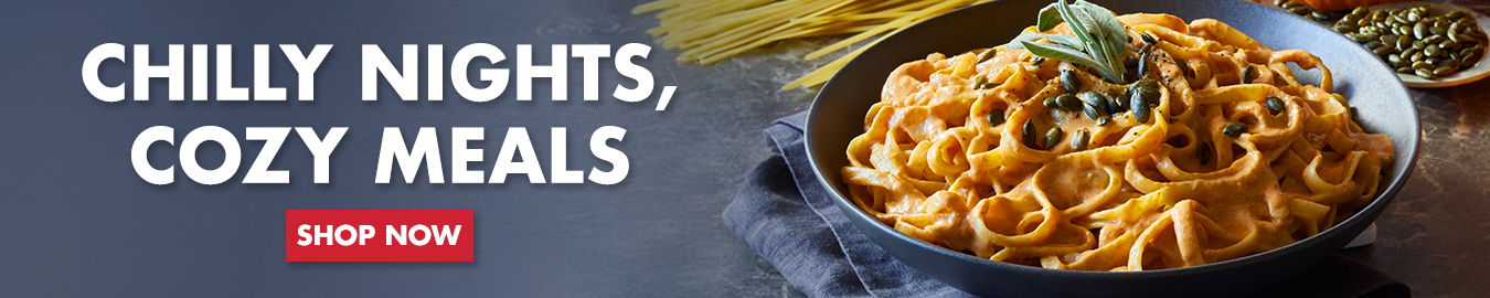 Fall into Cozy Meals/Pasta