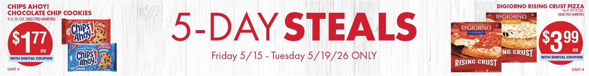 5 Days Steals