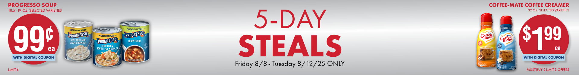 5 Days Steals