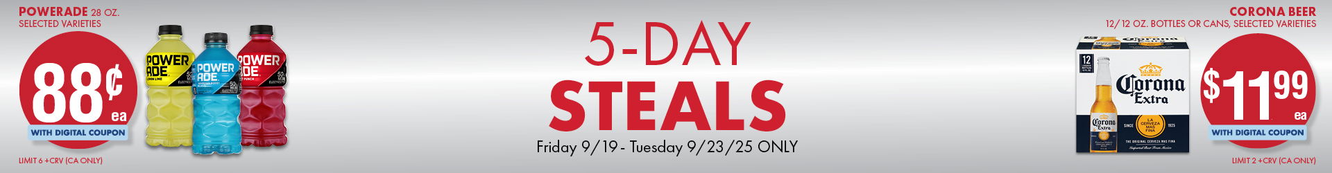 5 Days Steals