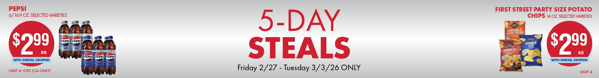 5 Days Steals