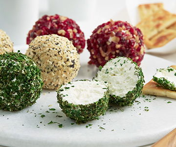 PHILLY Holiday Savory Mini Cheese Balls